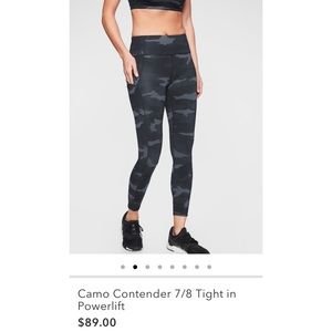 Athleta Camo Contender Leggings